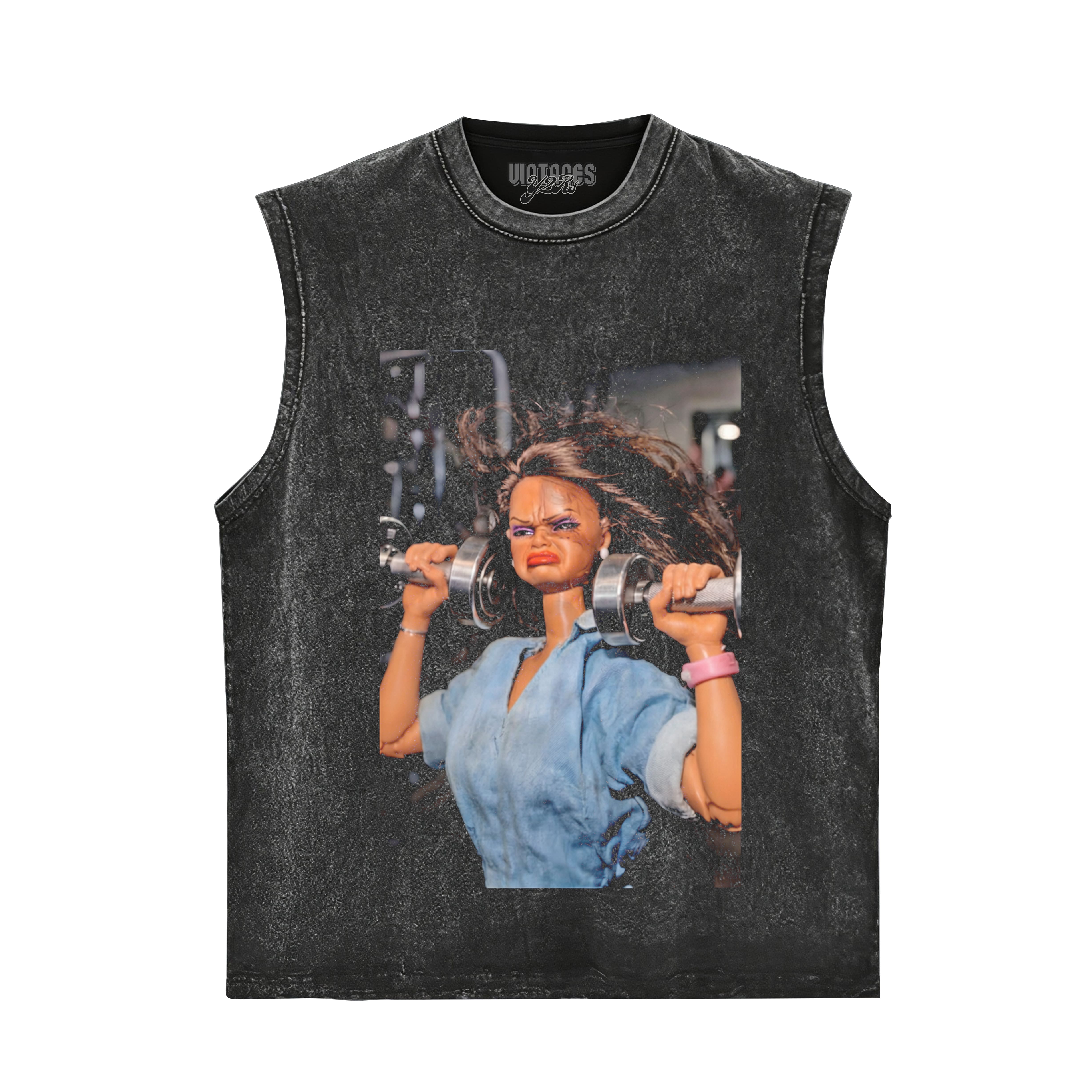DISGUSTED BARBIE FACE MEME TANK TOP & TEE & LONG SLEEVE & LAYERED LS & HOODIE