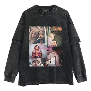 DISGUSTED DOLL FACE MEME V2 TANK TOP & TEE & LONG SLEEVE & LAYERED LS & HOODIE
