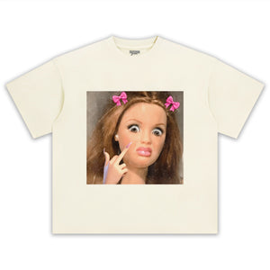 DISGUSTED DOLL MEME FACE TANK TOP & TEE & LONG SLEEVE & LAYERED LS & HOODIE