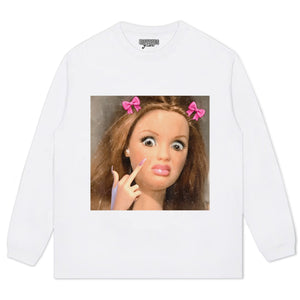 DISGUSTED DOLL MEME FACE TANK TOP & TEE & LONG SLEEVE & LAYERED LS & HOODIE