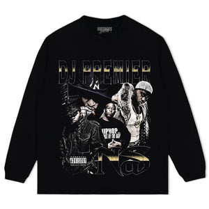 DJ PREMIER & GANG STARR TEE & LS & HOODIE