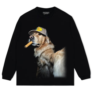 DOG SMOKING V3 TANK TOP & TEE & LONG SLEEVE & LAYERED LS & HOODIE