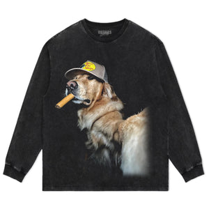 DOG SMOKING V3 TANK TOP & TEE & LONG SLEEVE & LAYERED LS & HOODIE