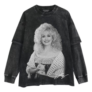 DOLLY PARTON - COMMEMORATIVE EDITION V2 TANK TOP & TEE & LONG SLEEVE & LAYERED LS & HOODIE