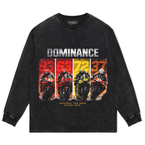 DOMINANCE 2026 – CONTROL THE GRID MOTOGP RIDERS EDITION TANK TOP & TEE & LONG SLEEVE & LAYERED LS & HOODIE