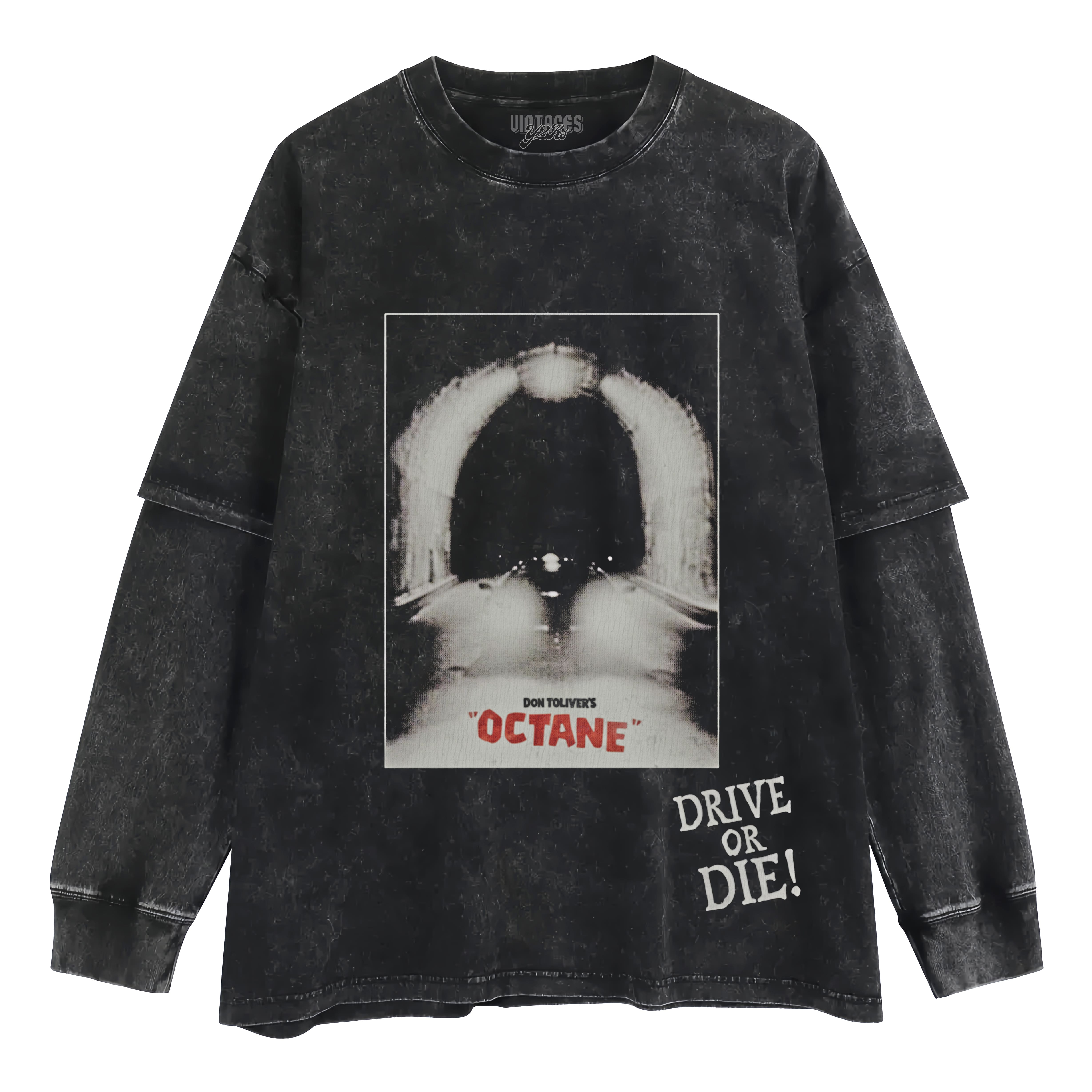 DON TOLIVER - DRIVE OR DIE TANK TOP & TEE & LONG SLEEVE & LAYERED LS & HOODIE