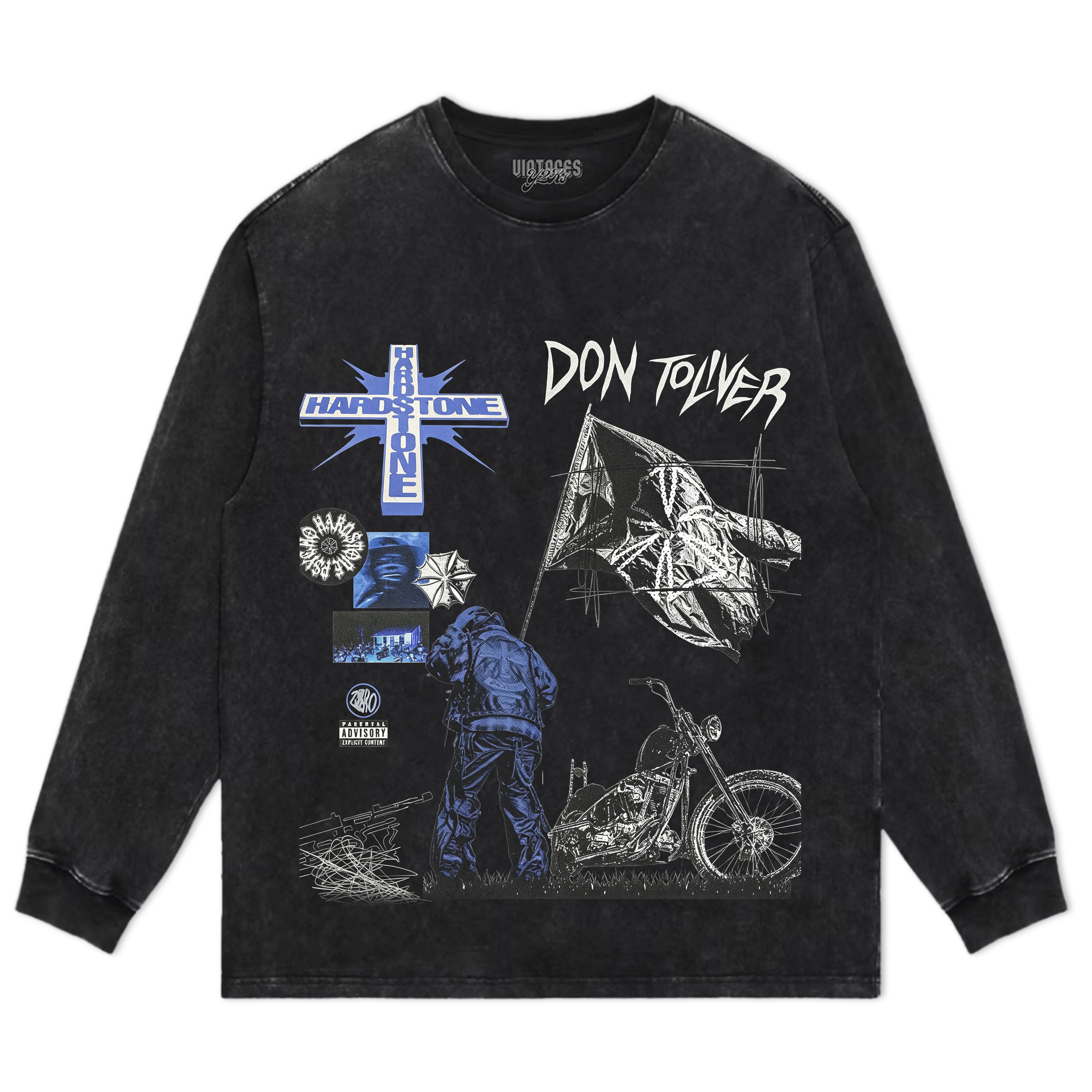 DON TOLIVER - HARDSTONE PSYCHO V2 TANK TOP & TEE & LONG SLEEVE & LAYERED LS & HOODIE