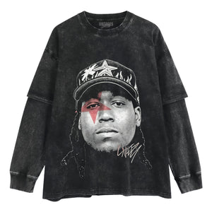 DON TOLIVER STAR FACE TANK TOP & TEE & LONG SLEEVE & LAYERED LS & HOODIE