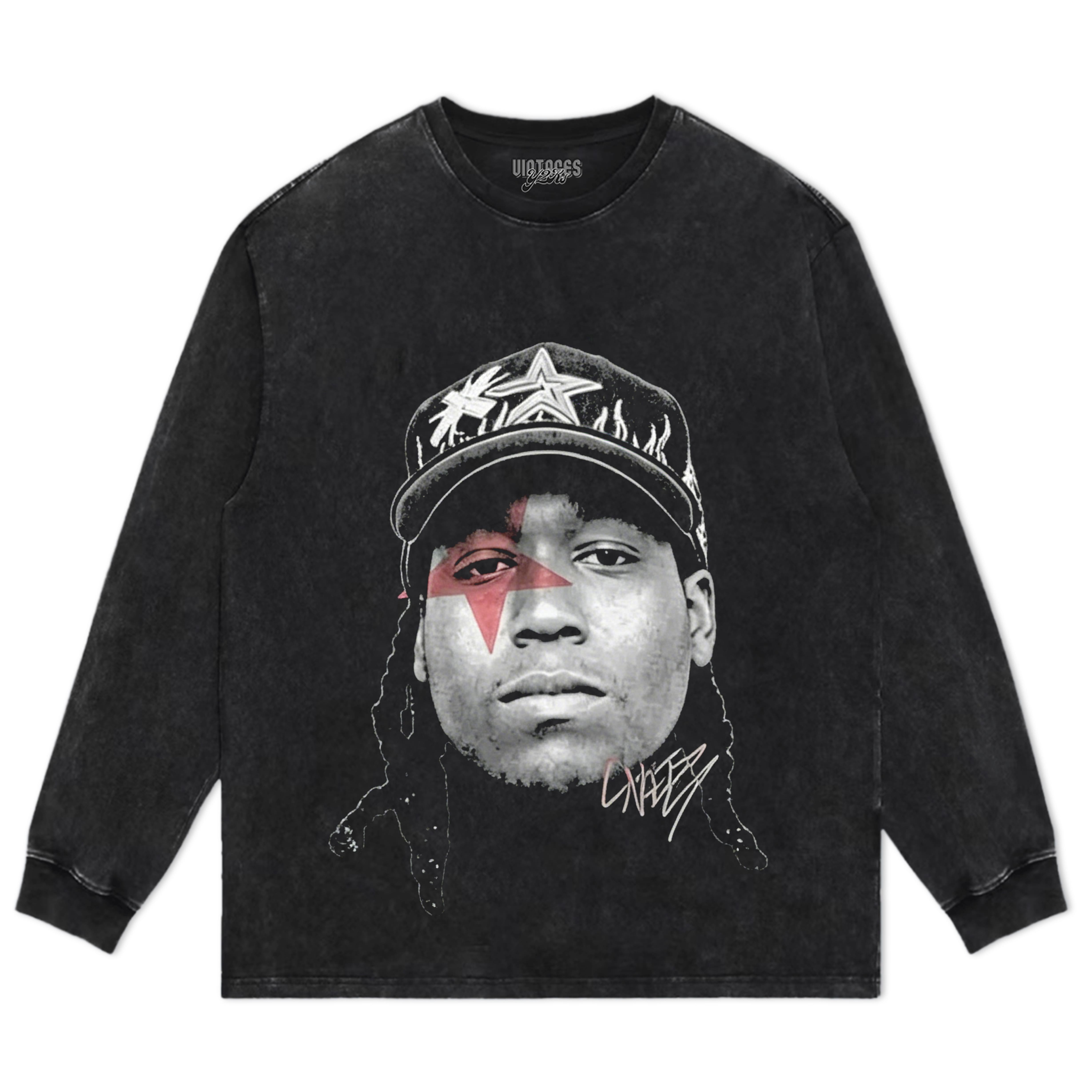 DON TOLIVER STAR FACE TANK TOP & TEE & LONG SLEEVE & LAYERED LS & HOODIE