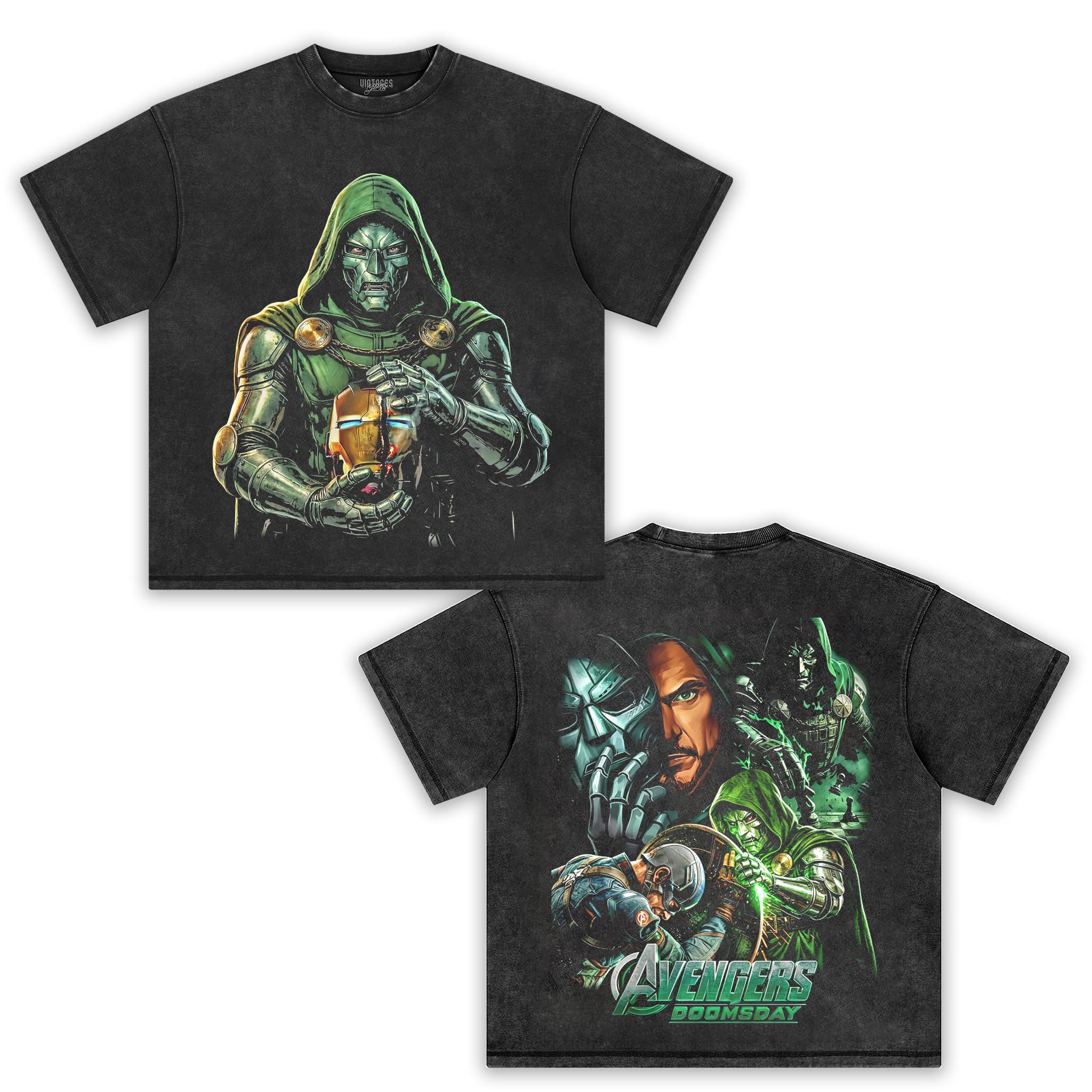 DR. DOOM - AVENGERS - DOOMSDAY TANK TOP & TEE