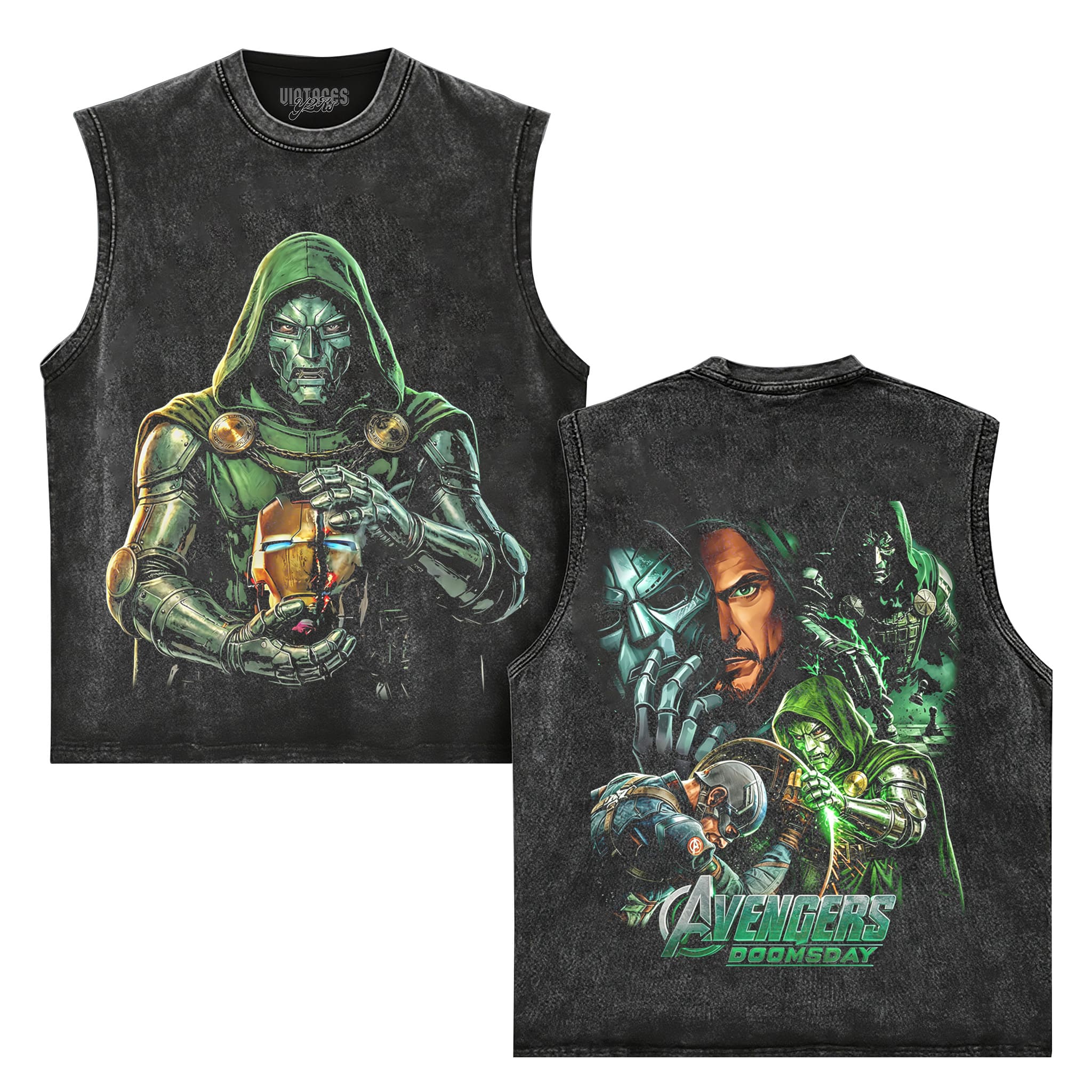 DR. DOOM - AVENGERS - DOOMSDAY TANK TOP & TEE