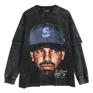 DRAKE ICEMAN FACE TANK TOP & TEE & LONG SLEEVE & LAYERED LS & HOODIE
