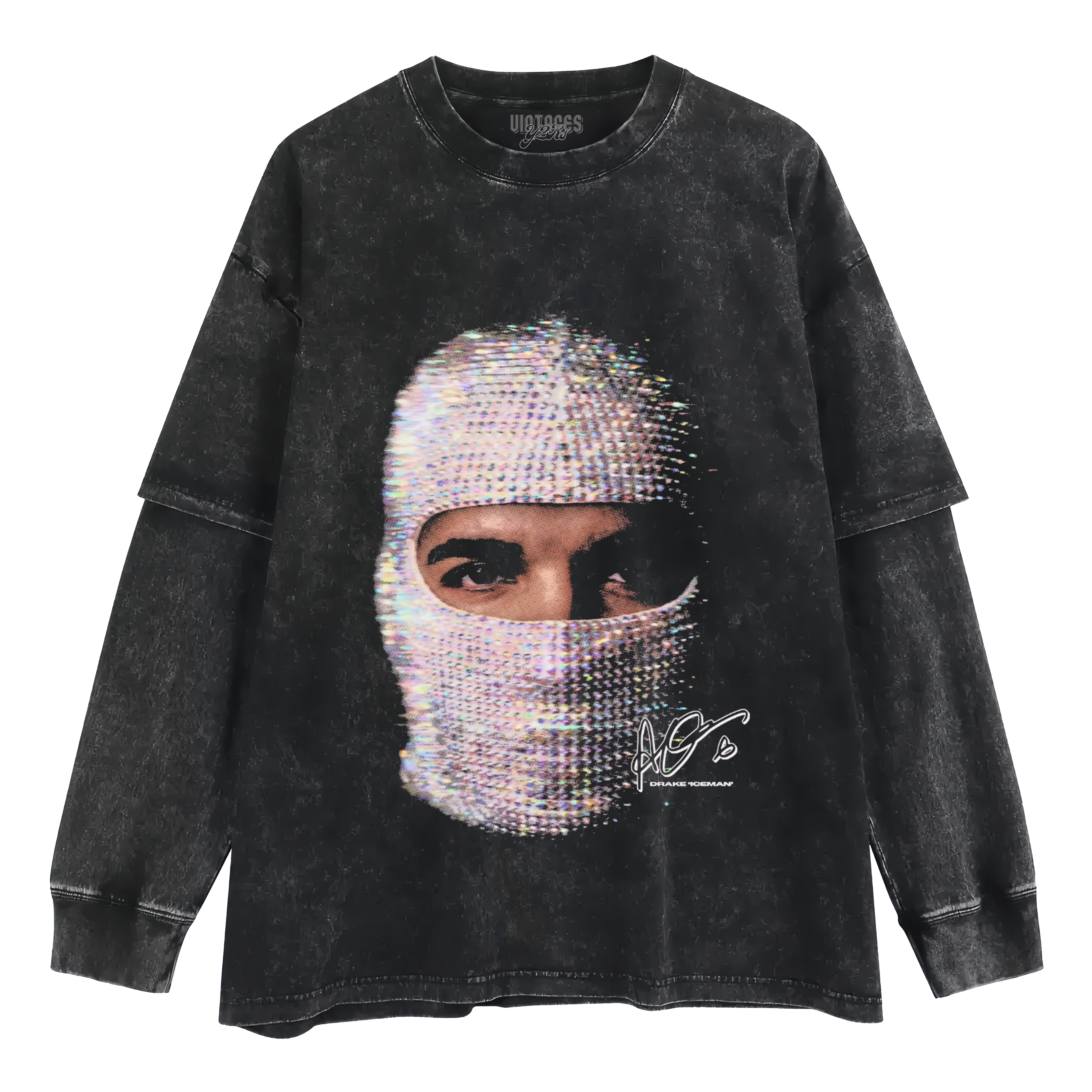 DRAKE ICEMAN MASK  TANK TOP & TEE & LONG SLEEVE & LAYERED LS & HOODIE