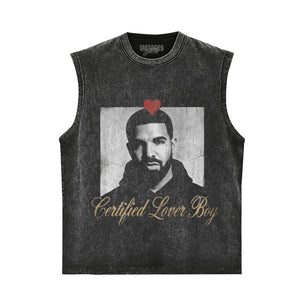 DRAKE - CERTIFIED LOVE BOY TANK TOP & TEE & LONG SLEEVE & LAYERED LS & HOODIE