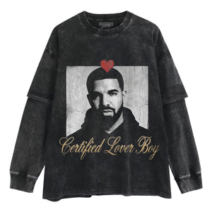 DRAKE - CERTIFIED LOVE BOY TANK TOP & TEE & LONG SLEEVE & LAYERED LS & HOODIE