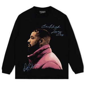 DRAKE - CERTIFIED LOVE BOY V2 TANK TOP & TEE & LONG SLEEVE & LAYERED LS & HOODIE