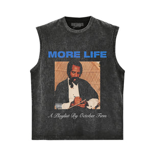 DRAKE - MORE LIFE TANK TOP & TEE & LONG SLEEVE & LAYERED LS & HOODIE