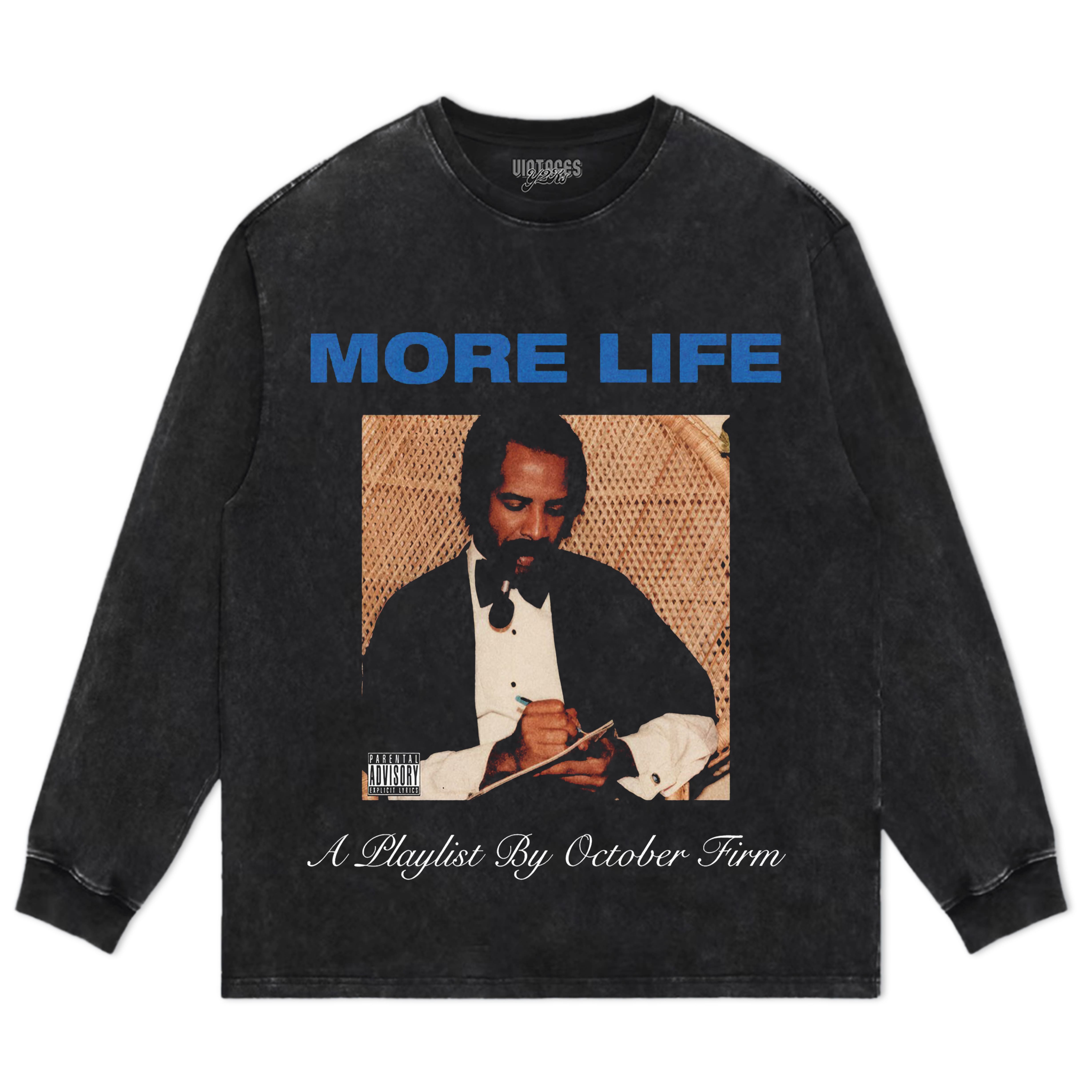 DRAKE - MORE LIFE TANK TOP & TEE & LONG SLEEVE & LAYERED LS & HOODIE