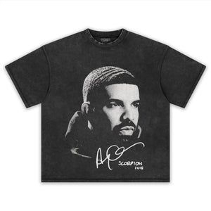 DRAKE - SCORPION TANK TOP & TEE & LONG SLEEVE & LAYERED LS & HOODIE