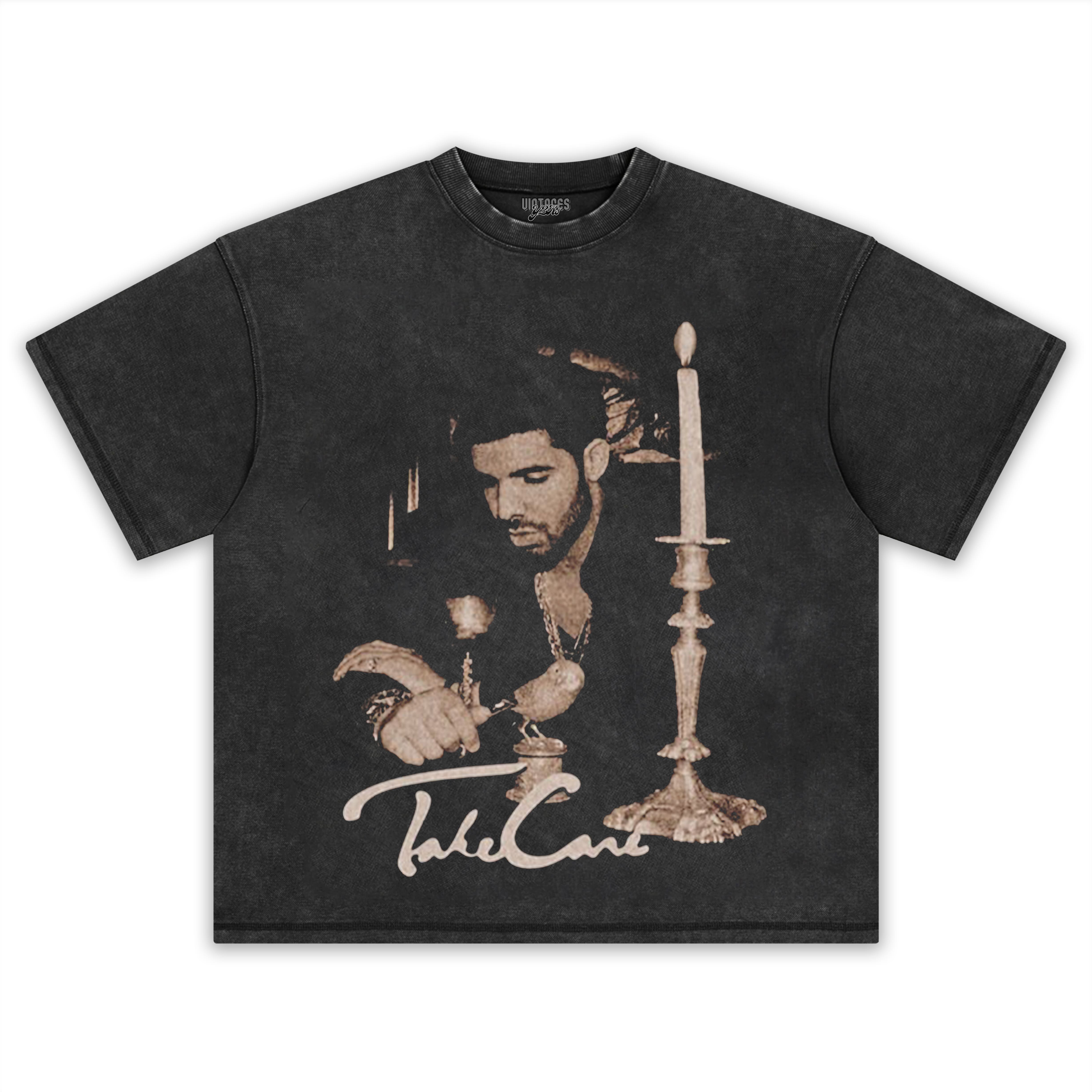 DRAKE - TAKE CARE. TANK TOP & TEE & LONG SLEEVE & LAYERED LS & HOODIE