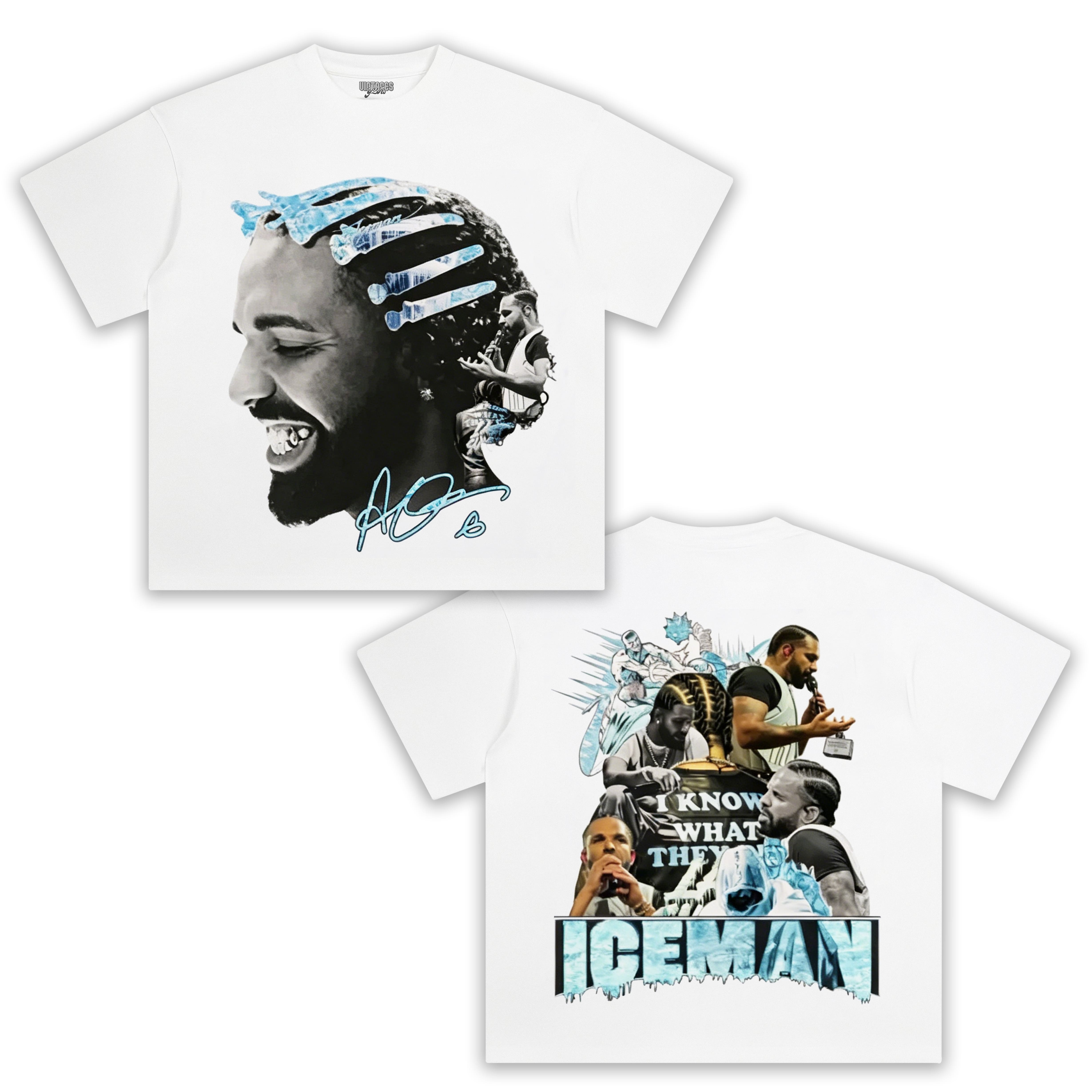 DRAKE ICEMAN TANK TOP & TEE
