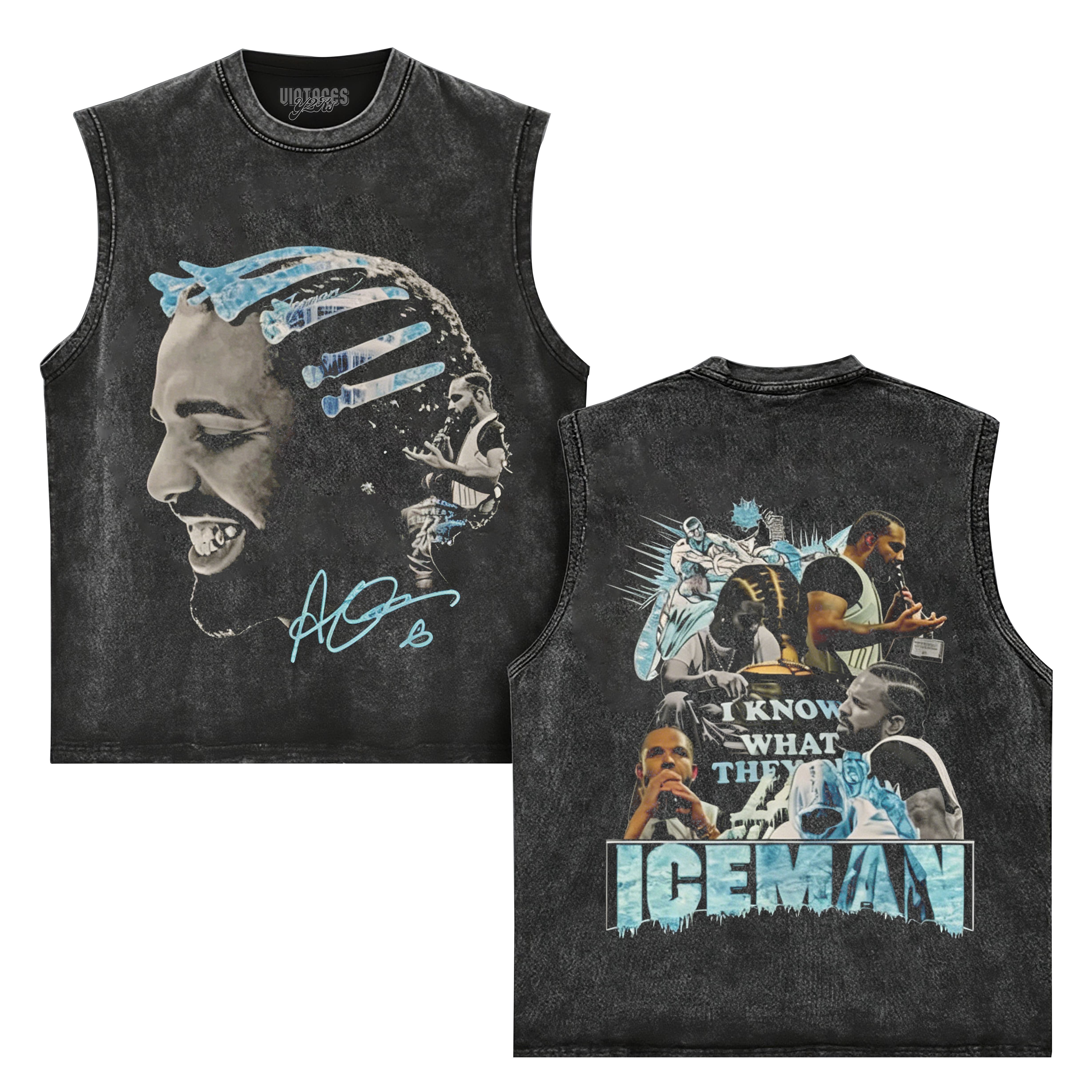 DRAKE ICEMAN TANK TOP & TEE