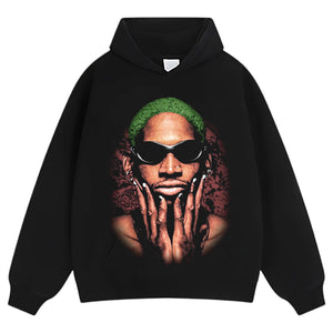 DENNIS RODMAN ICY EXCLUSIVE R&B TEE & LS & HOODIE