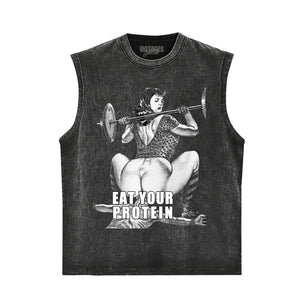 EAT YOUR PROTEIN TANK TOP & TEE & LONG SLEEVE & LAYERED LS & HOODIE