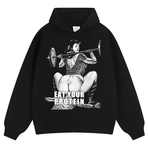 EAT YOUR PROTEIN TANK TOP & TEE & LONG SLEEVE & LAYERED LS & HOODIE