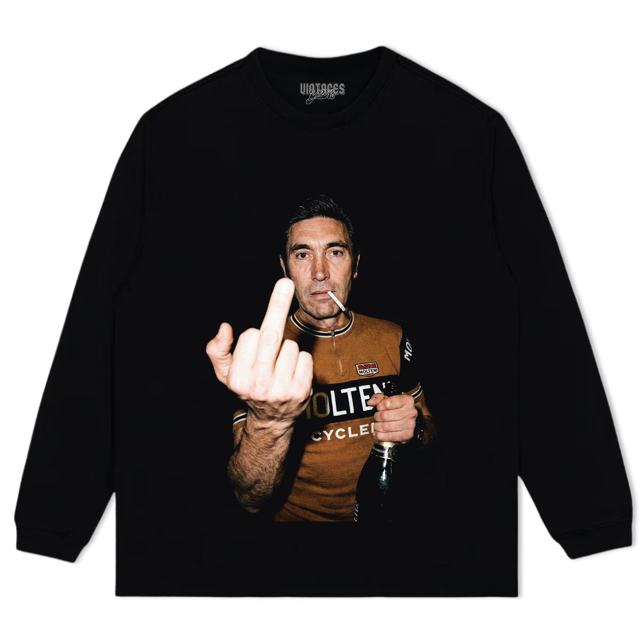 EDDY MERCKX LEGEND TOUR DE FRANCE TANK TOP & TEE & LONG SLEEVE & LAYERED LS & HOODIE