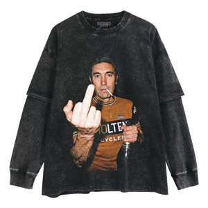 EDDY MERCKX LEGEND TOUR DE FRANCE TANK TOP & TEE & LONG SLEEVE & LAYERED LS & HOODIE