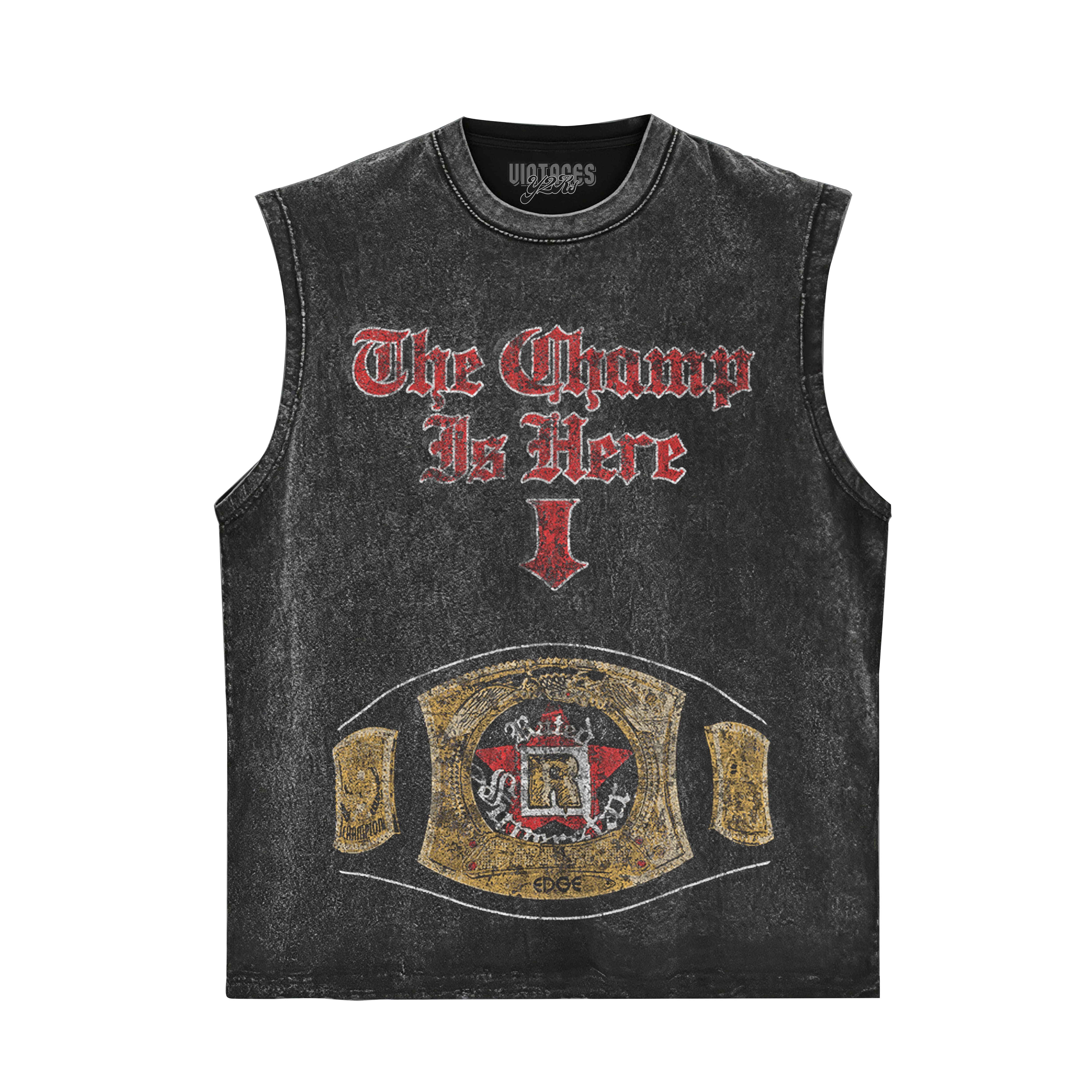 EDGE RATED R CHAMP BELT TANK TOP & TEE & LONG SLEEVE & LAYERED LS & HOODIE