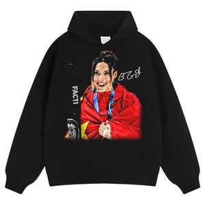EILEEN GU - GOLD TEE & LS & HOODIE