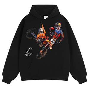 ELI TOMAC WINS ANAHEIM 1 SUPERCROSS 2026 RD 1 450 TEE & LS & HOODIE