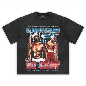 EMINEM & 50 CENT TEE & LS & HOODIE