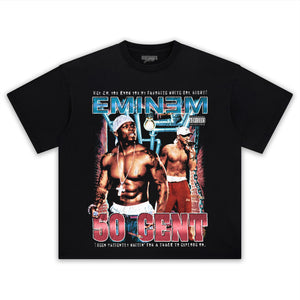 EMINEM & 50 CENT TEE & LS & HOODIE