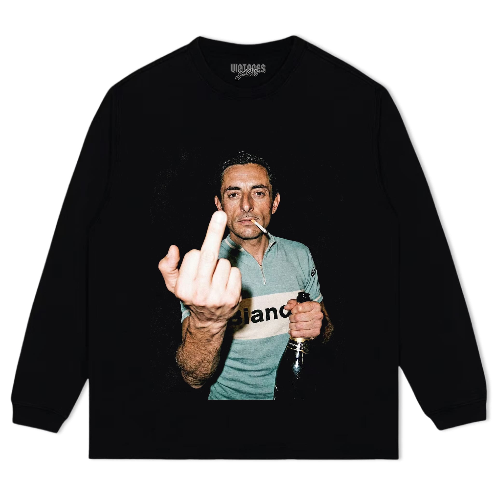FAUSTO COPPI LEGEND TOUR DE FRANCE TANK TOP & TEE & LONG SLEEVE & LAYERED LS & HOODIE