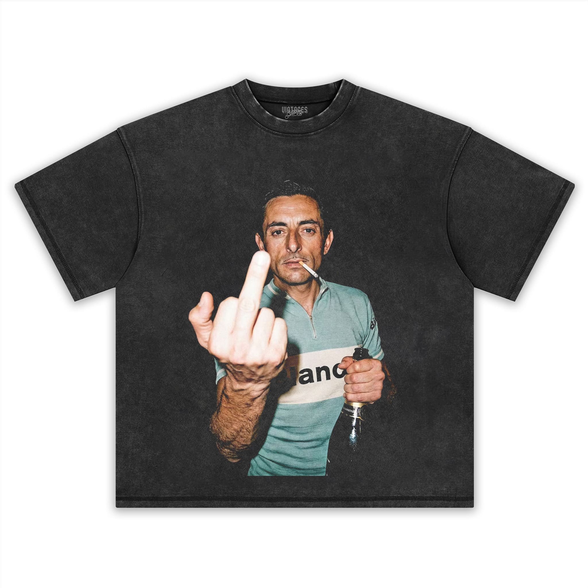 FAUSTO COPPI LEGEND TOUR DE FRANCE TANK TOP & TEE & LONG SLEEVE & LAYERED LS & HOODIE