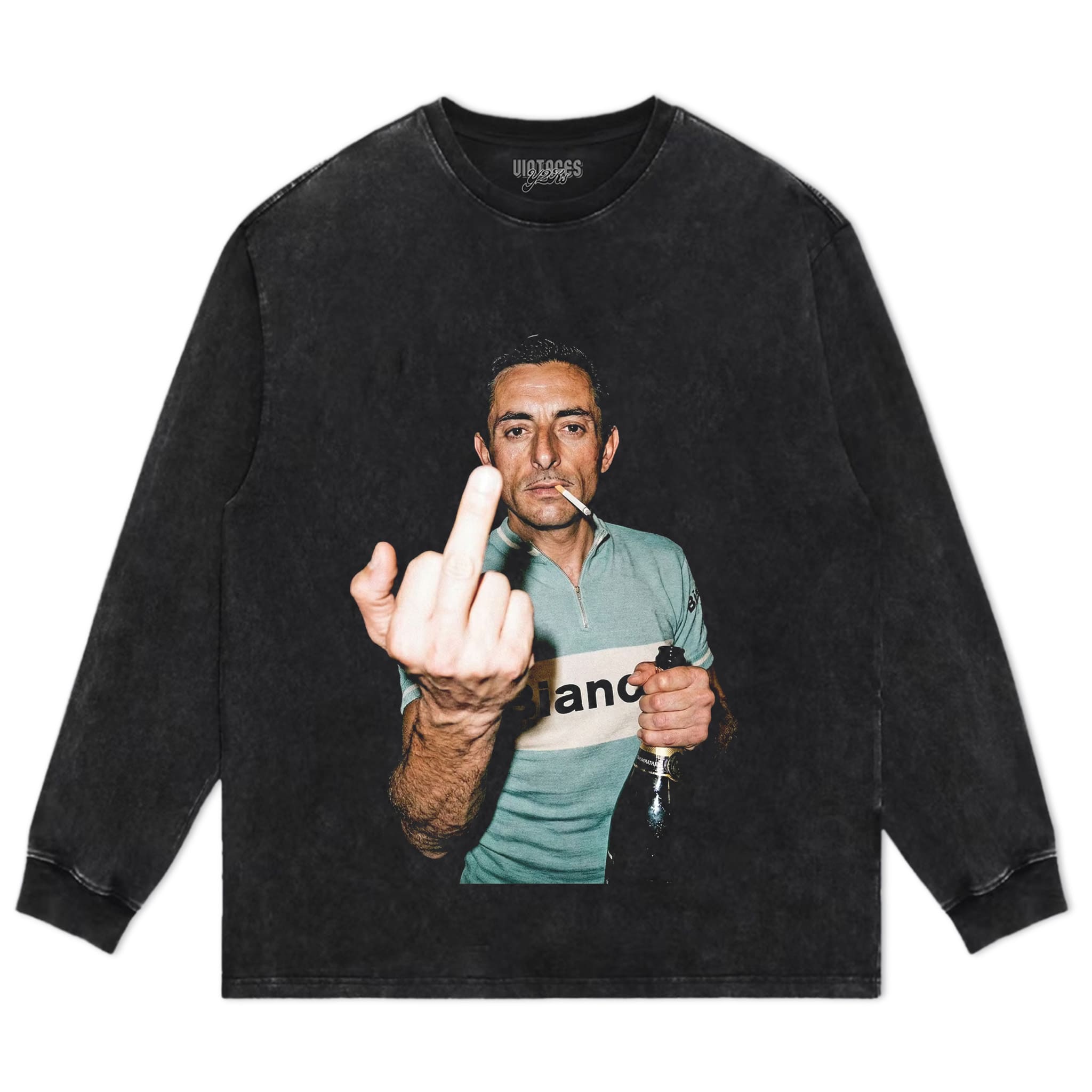 FAUSTO COPPI LEGEND TOUR DE FRANCE TANK TOP & TEE & LONG SLEEVE & LAYERED LS & HOODIE