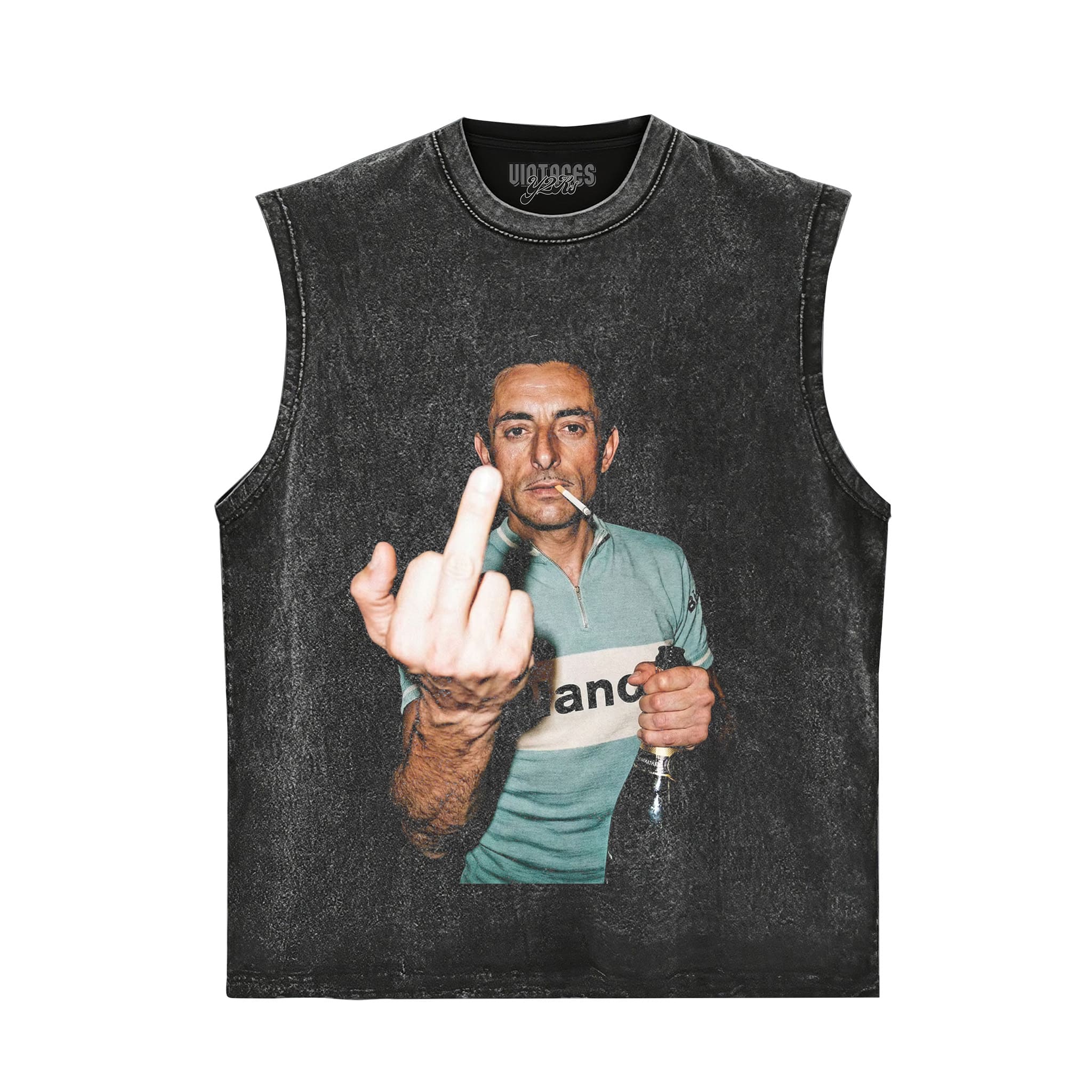 FAUSTO COPPI LEGEND TOUR DE FRANCE TANK TOP & TEE & LONG SLEEVE & LAYERED LS & HOODIE