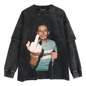 FAUSTO COPPI LEGEND TOUR DE FRANCE TANK TOP & TEE & LONG SLEEVE & LAYERED LS & HOODIE