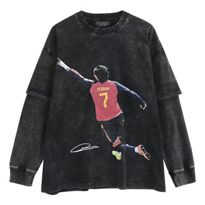 FERRAN TORRES SOCCER V2 TANK TOP & TEE & LONG SLEEVE & LAYERED LS & HOODIE