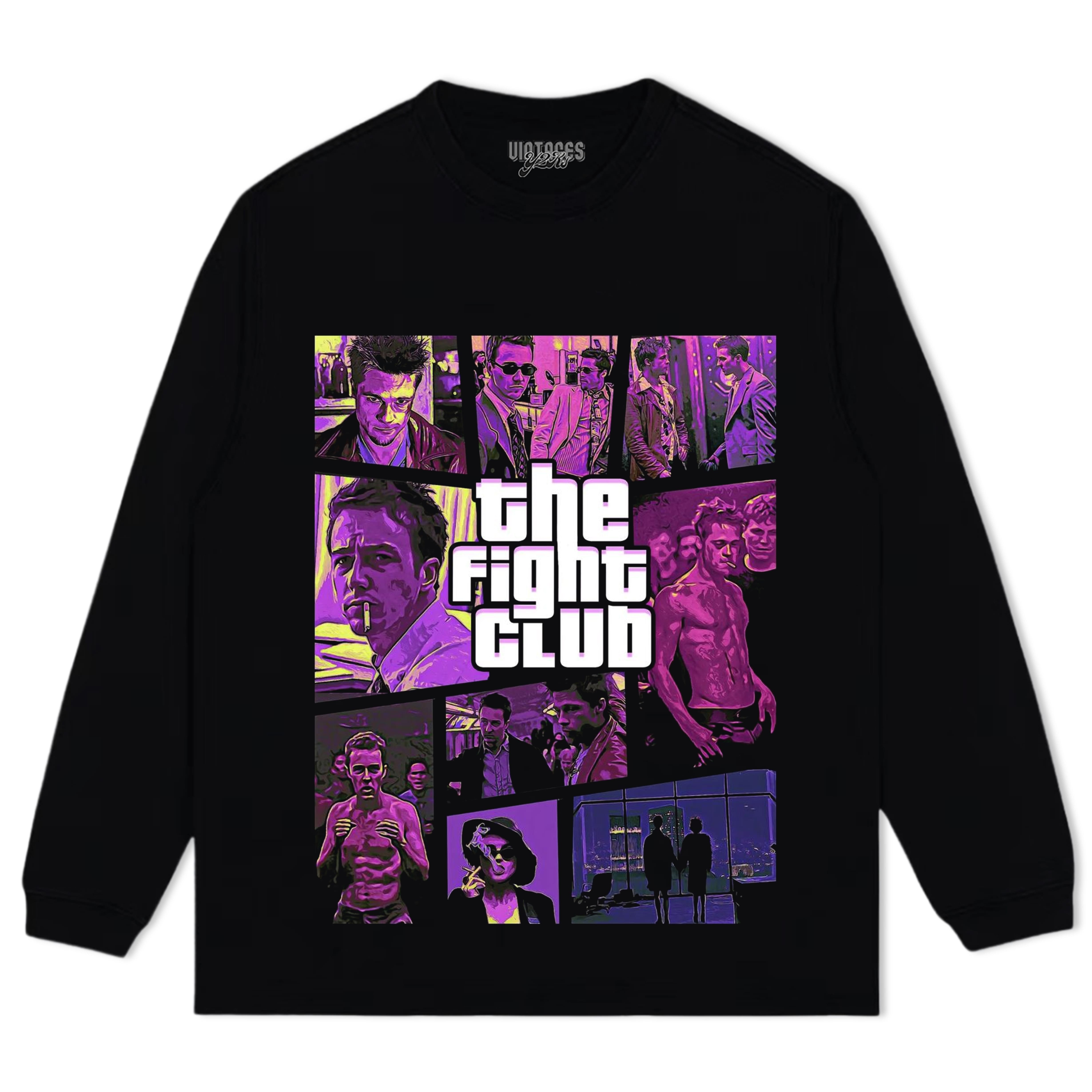 FIGHT CLUB - GTA-STYLE TANK TOP & TEE & LONG SLEEVE & LAYERED LS & HOODIE