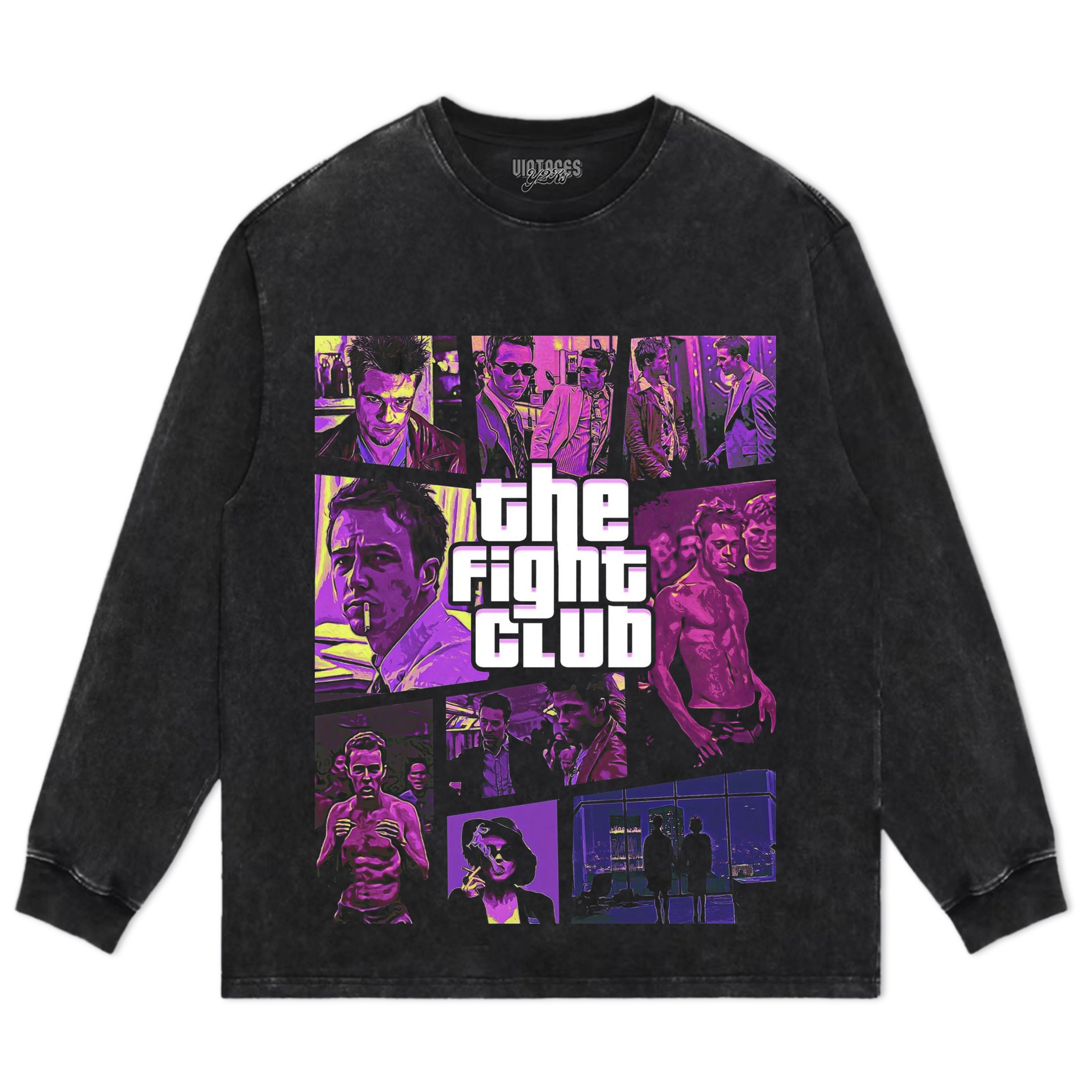FIGHT CLUB - GTA-STYLE TANK TOP & TEE & LONG SLEEVE & LAYERED LS & HOODIE