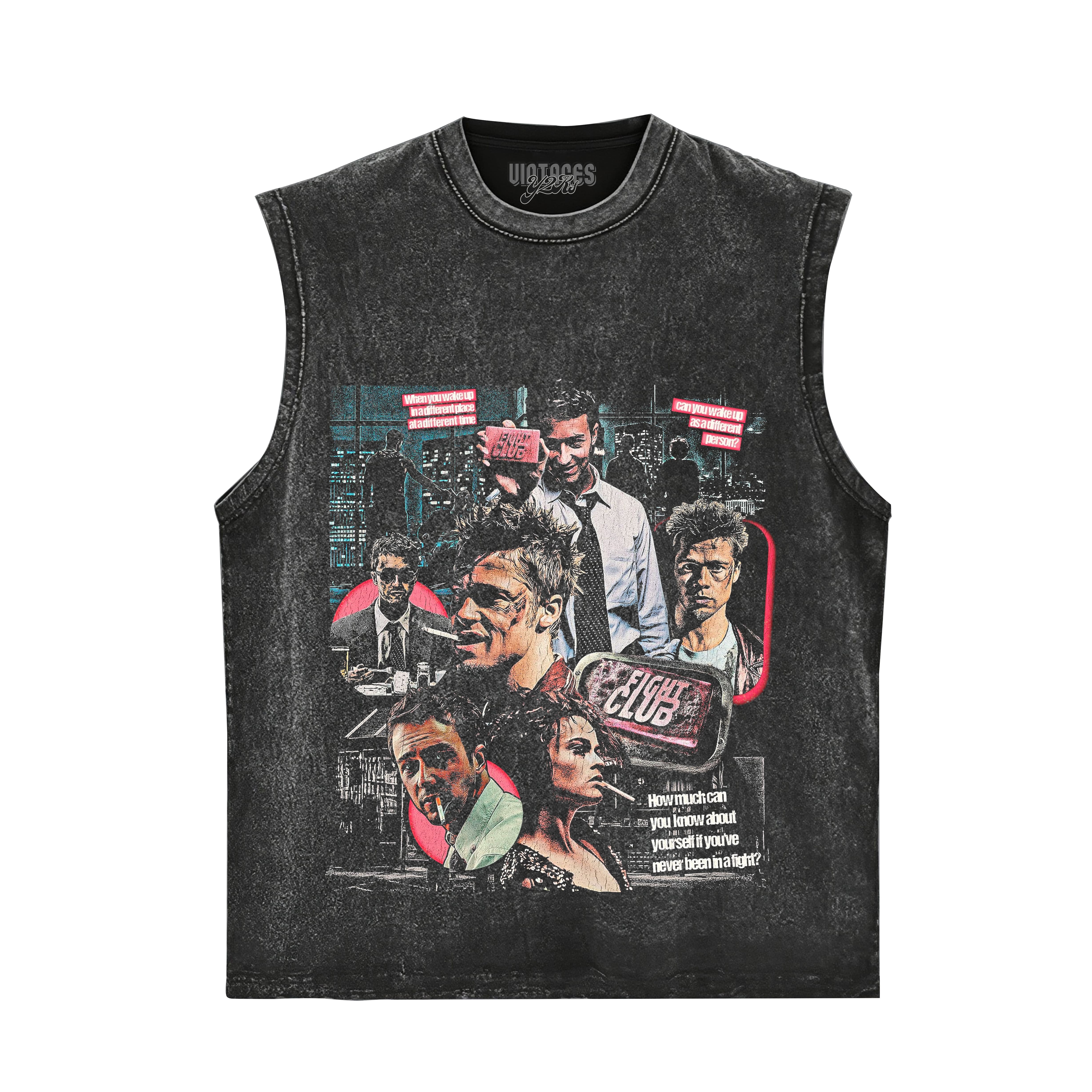 FIGHT CLUB, 1999 ANK TANK TOP & TEE & LONG SLEEVE & LAYERED LS & HOODIE