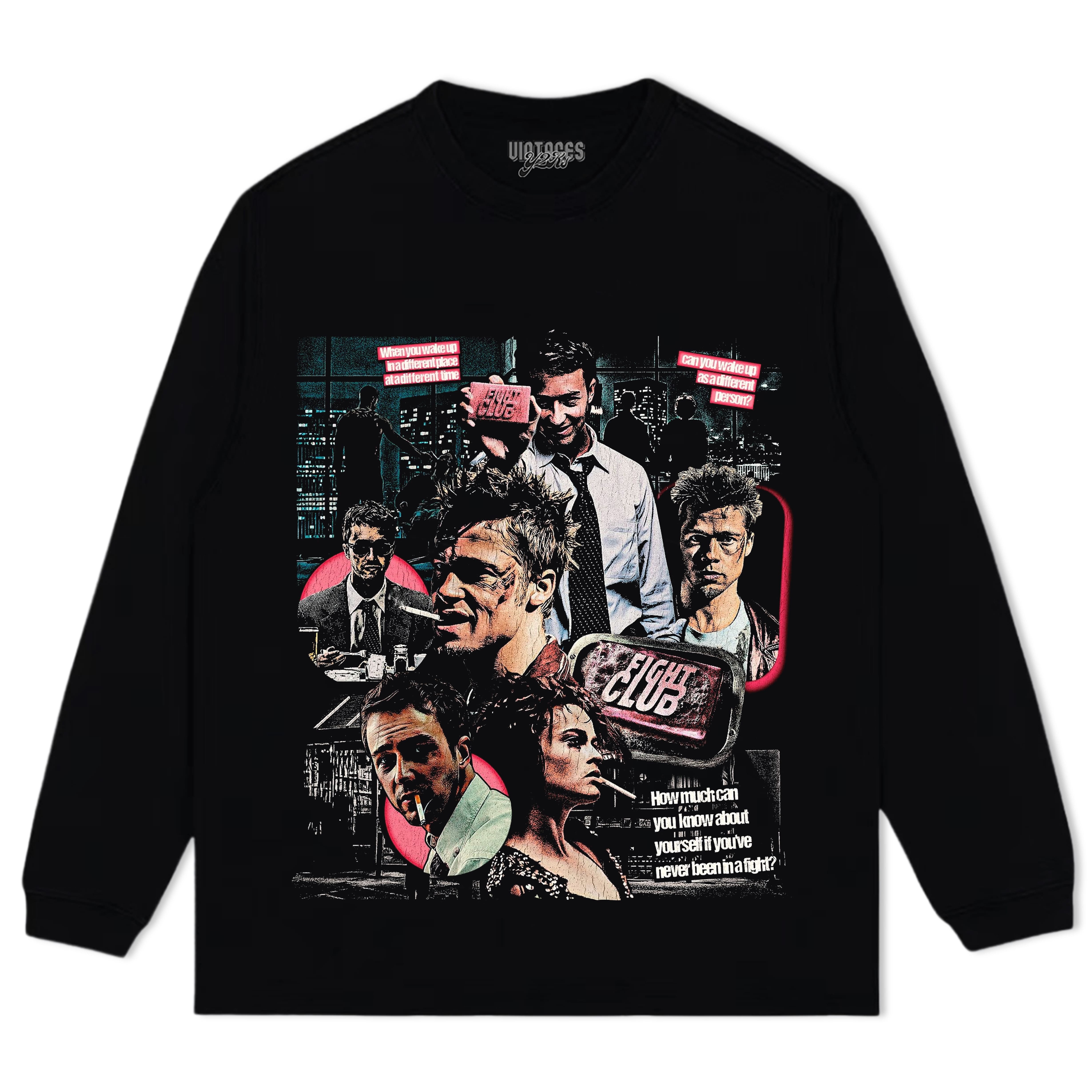 FIGHT CLUB, 1999 ANK TANK TOP & TEE & LONG SLEEVE & LAYERED LS & HOODIE