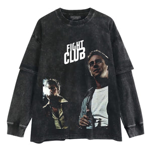FIGHT CLUB, 1999 V5 TANK TOP & TEE & LONG SLEEVE & LAYERED LS & HOODIE