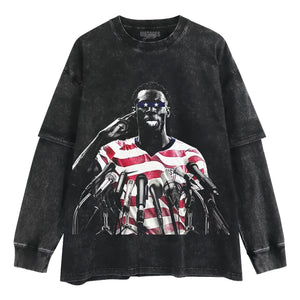 FOLARIN BALOGUN AMERICAN TANK TOP & TEE & LONG SLEEVE & LAYERED LS & HOODIE
