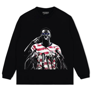 FOLARIN BALOGUN AMERICAN TANK TOP & TEE & LONG SLEEVE & LAYERED LS & HOODIE