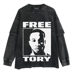 FREE TORY LAYERED LONG SLEEVE